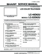 Sharp LC52D62U OEM Service